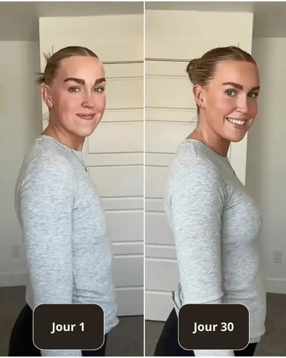 Brassière massante et galbante Montainoir™ - Noire Obor