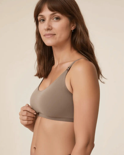Brassière massante et galbante Montainoir™ - Beige Obor